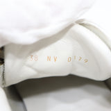 LOUIS VUITTON ルイヴィトン LV NV0179 ランアウェイライン スニーカー 靴 38サイズ デニム レザー M4035