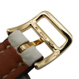 HERMES エルメス ケープゴット ミニ CC1.185 クォーツ シェル文字盤 750 2025.11電池交換・仕上げ済 ok1081