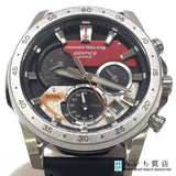 稼働 腕時計 CASIO カシオ HONDA Racing ホンダ EDIFICE 5661 E0S-930HR クロノグラフ ソーラー 箱ケース H21241