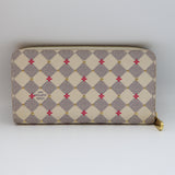 LOUIS VUITTON LV ルイヴィトン 財布 N64615 ダミエアズール スタッズ ジッピーウォレット 箱袋 H23129!