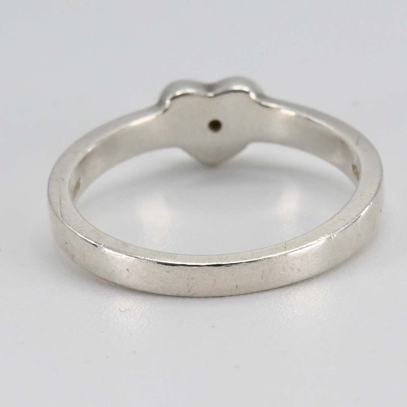 TIFFANY&Co. ティファニー リング クラウンオブハート 8.5号 ハート ダイヤ シルバー 925 約1.9g アクセサリー H12601