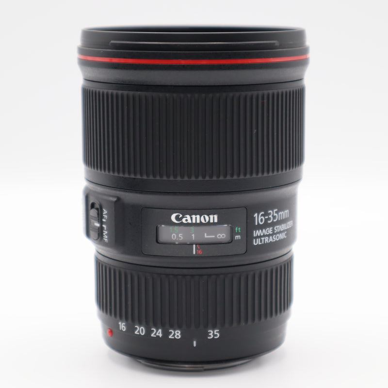動作未確認 Canon キャノン カメラレンズ EF16-35mm f/4L IS USM ズームレンズ 箱有 24s190-1
