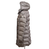 MONCLER モンクレール ROMARIN ロゴワッペン付フーデッドダウンコート 120934936505 53048 サイズ2 ブラウン系 H21141