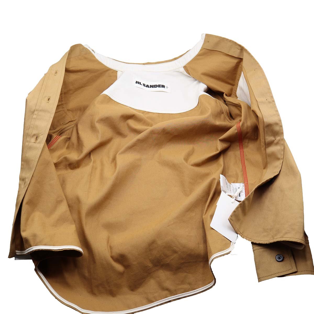 JIL SANDER ジルサンダー シャツ S ブラウン系 メンズ アウター