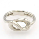 TIFFANY&Co. ティファニー オープン ウェーブ リング シルバー925 11.5号 指輪 3.2g レディース ok1461