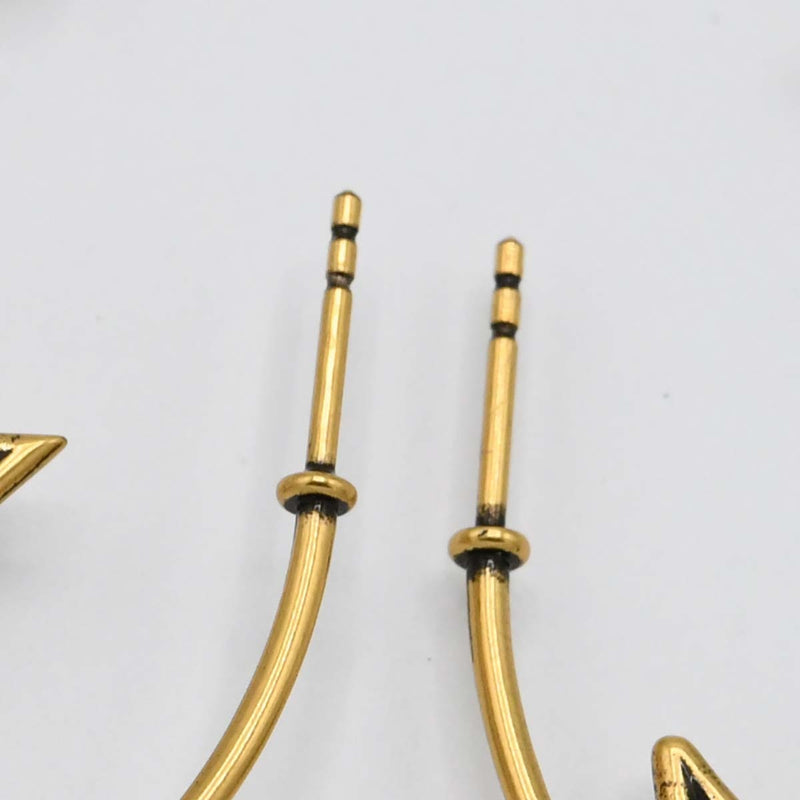 Christian Dior ディオール フープピアス ジャディオール 三日月 スター アクセサリー H9345