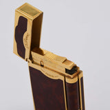 S.T.Dupont デュポン ガスライター モンパルナス マデューロ ライン2 マーブル 喫煙具 着火確認済 25k518-2