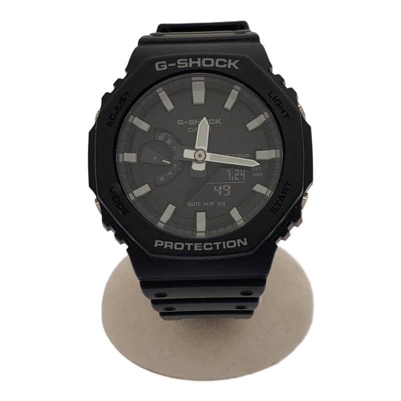 腕時計 稼働 CASIO カシオ Gショック 5611 GA-2100-1AER クォーツ 黒色文字盤 21s224-1