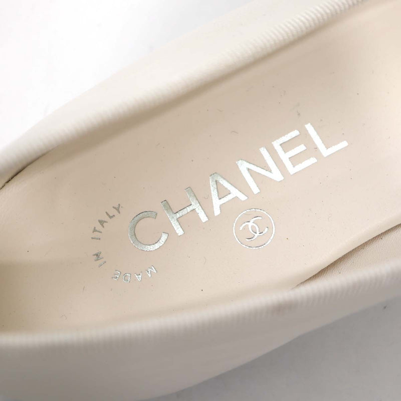 CHANEL シャネル バレエシューズ G02819 サイズ39C 26cm フラットパンプス 靴 フラットシューズ H20477