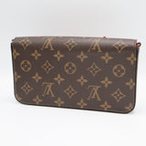 LOUIS VUITTON LV ルイヴィトン チェーンウォレット M62426 ラブバード ポシェット・フェリシー モノグラム 袋有 H8761