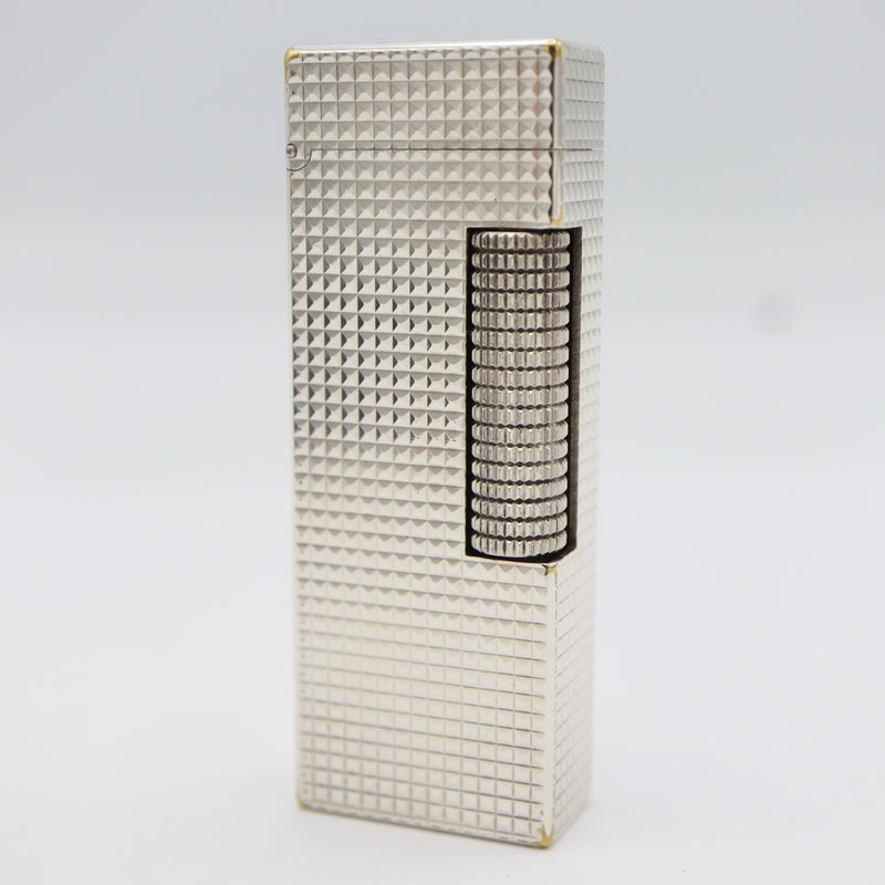 Dunhill ダンヒル ガスライター ローラー式 シルバーカラー 喫煙具 着火未確認 ケース有 eco1730