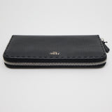 FENDI フェンディ ウォレット SELLERIA セレリア ラウンドファスナー 7M0210 AP3B 長財布 ブラック 箱袋 J611