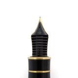 PARKER パーカー 万年筆 ソネット ビゾンフォンセ 純正漆 ペン先18K/750 字幅 F  インク ケース付 筆記未確認 H1030