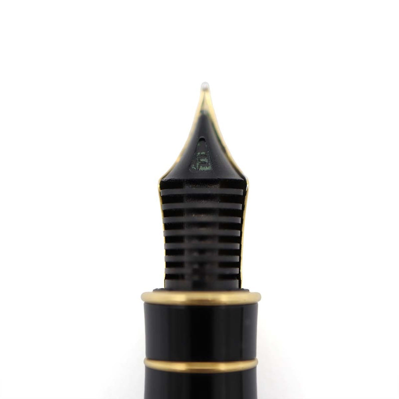 PARKER パーカー 万年筆 ソネット ビゾンフォンセ 純正漆 ペン先18K/750 字幅 F  インク ケース付 筆記未確認 H1030