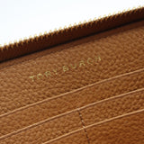 TORY BURCH トリーバーチ ウォレット ラウンドジップ レザー 長財布 ブラウン H7572
