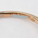 仕上済 VanCleef&Arpels VCA ヴァンクリーフ&アーペル リング スウィートアルハンブラ エフイヤージュ カーネリアン 750 5g 箱保有 H19087