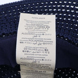 GUCCI グッチ クロシェコットンワイドブリム ハット ラエルテ 747334 4HAY9 帽子 ネイビー系 ダークブルー J295