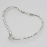 TIFFANY＆Co. ティファニー ピアス オープンハート Ag925 シルバー 約9.5g アクセサリー レディース 箱袋 M3914