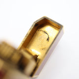 Cartier カルティエ  must de Cartier ガスライター 喫煙具 ヴィンテージ 着火未確認 ボルドー 箱・石あり M4306
