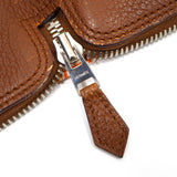 HERMES エルメス エコバッグ シルキーポップ トートバッグ ブラウン オレンジ H17084