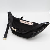 ROGER VIVIER ロジェヴィヴィエ ウエストポーチ ラインストーン ブラック 鞄 M4415
