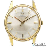 稼働 時計 ケースのみ OMEGA オメガ 14753 61 cal.552 自動巻き ゴールド色文字盤 J30