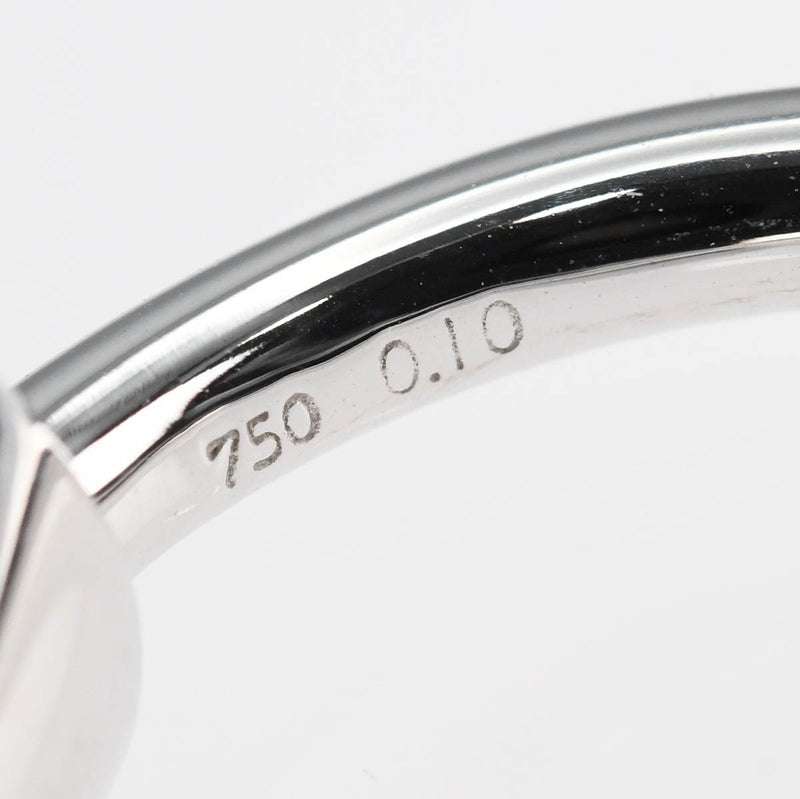 仕上済 TASAKI タサキ ソーンズ ダイヤ リング 指輪 D0.10 750 約8号 約3.9g ジュエリー アクセサリー 箱有 K229