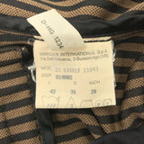 FENDY フェンディ ジャケット ぺカン ブラック アウター サイズ42 レディース 服 ok967