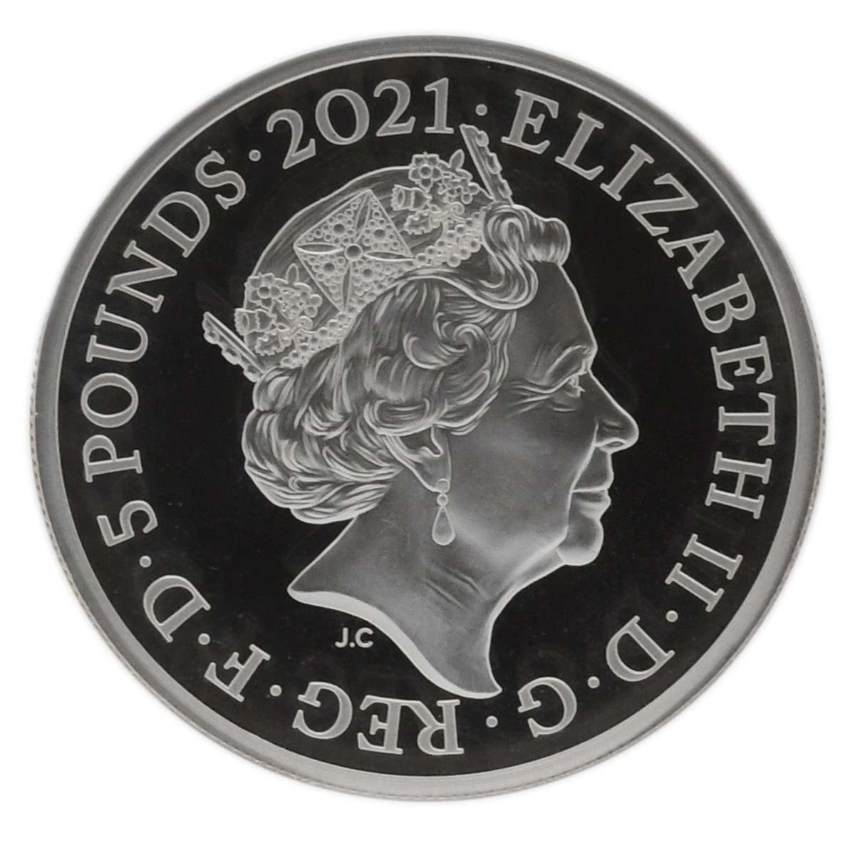 NGC FIRST DAY OF ISSUE PF70 ULTRA CAMEO 2021年 2オンス 5ポンド 