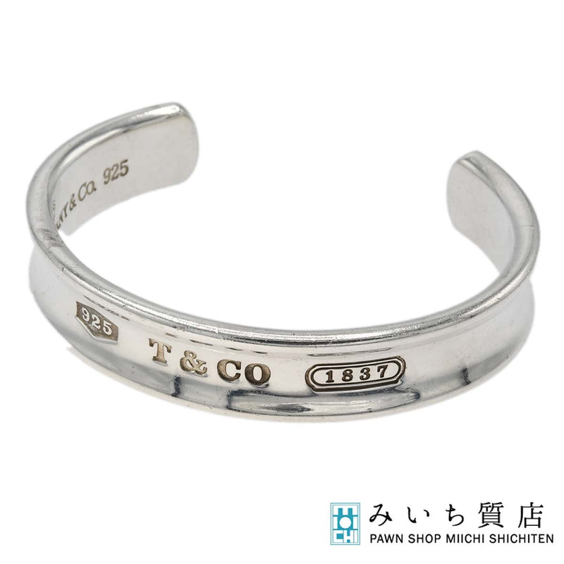 TIFFANY&Co. ティファニー バングル ナロー シルバー 925 約42.2g アクセサリー H19903