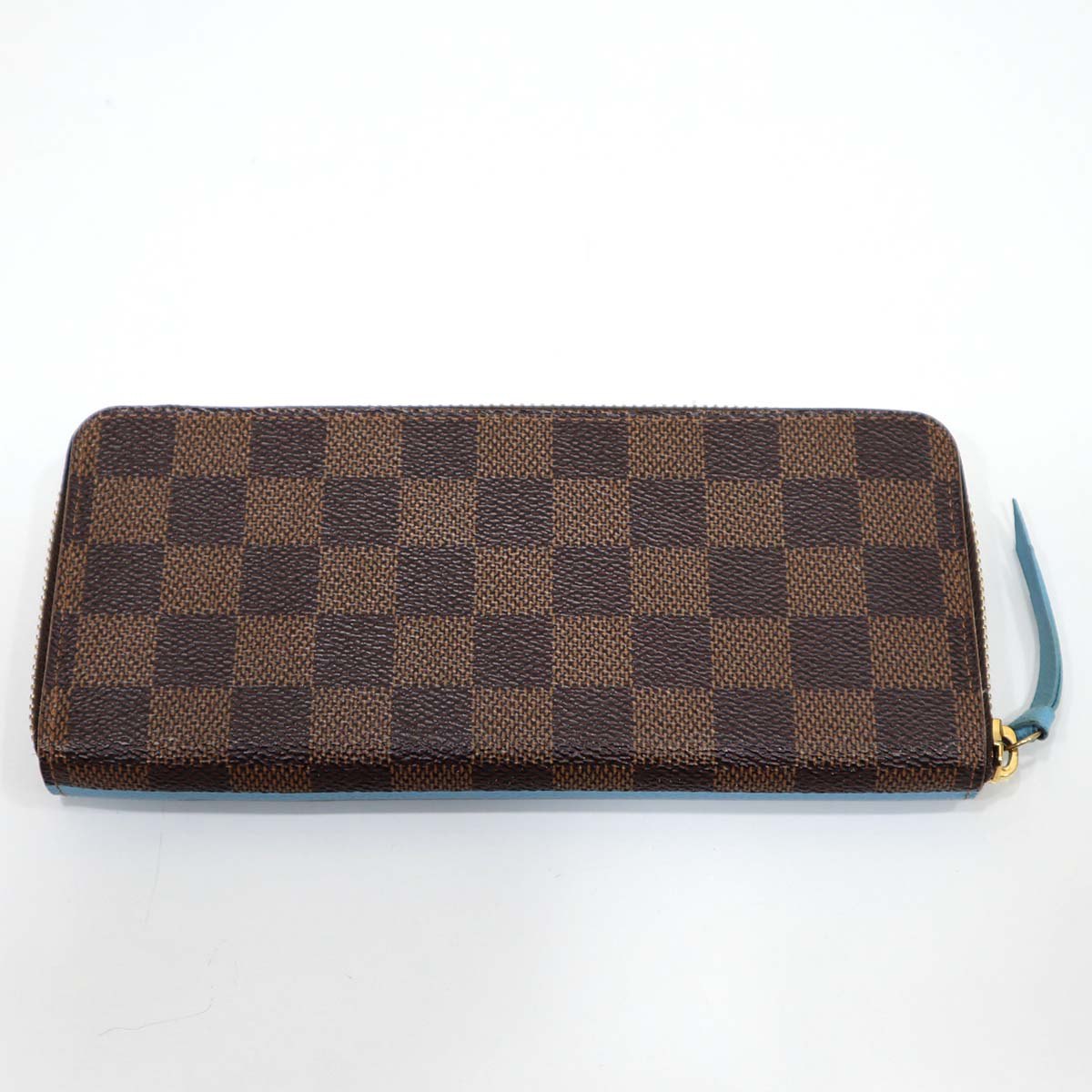 LV ポルトフォイユ・クレマンス ダミエ ブルー ペンギン 長財布