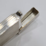 S.T. Dupont デュポン ライン2 ショート ガスライター シルバーカラー 喫煙具 着火未確認 J876