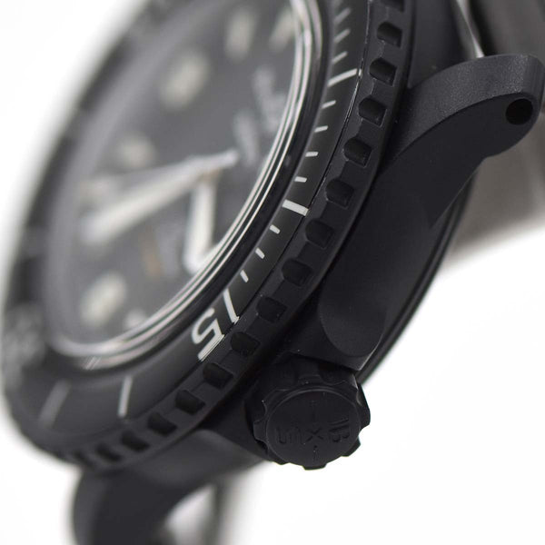 腕時計 稼働 Blancpain×swatch ブランパン×スウォッチ コラボ S035B400 自動巻き 裏スケルトン 25k130-1