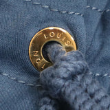 LOUIS VUITTON ルイ ヴィトン ノースリーブ ワンピース F5DR20JSV Mサイズ ブルー レディース M3880