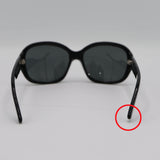 PRADA プラダ サングラス SPR10M 59□16 1AB-1A1 130 眼鏡 メガネ 度なし ブラック ケース有 H19888