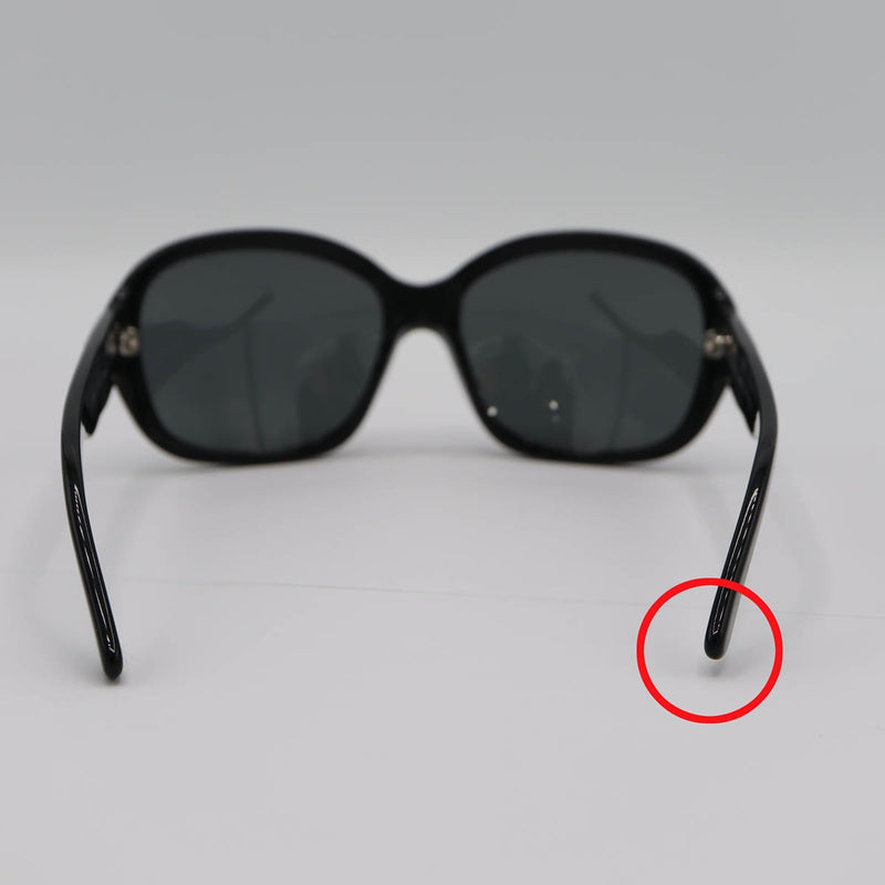 PRADA プラダ サングラス SPR10M 59□16 1AB-1A1 130 眼鏡 メガネ 度なし ブラック ケース有 H19888