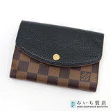 LOUIS VUITTON ルイヴィトン LV 二つ折り財布 N60044 ダミエ ポルトフォイユ・ノルマンディ H9998