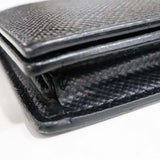 PRADA プラダ カードケース サフィアーノレザー ブラック メンズ 26k230-1