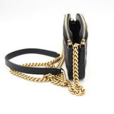 CHANEL シャネル チェーンバッグ キャビアスキン ボーイシャネル ブラック チェーンウォレット 袋ギャラあり H14302