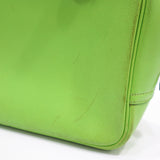 HERMES エルメス ミニプリュム プリュム20 ハンドバッグ ◯W刻印 1993年製 グリーン H20488