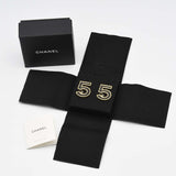 CHANEL シャネル ピアス No.5 ナンバーファイブ B23S ココマーク 黒/ゴールドカラー 箱あり 25k628-1