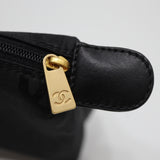 CHANEL シャネル ポーチ 化粧ポーチ ココマーク ブラック 黒 H25301-2