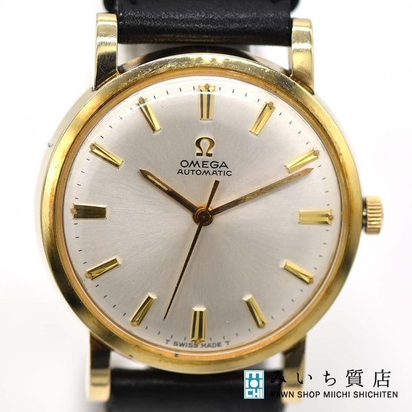 腕時計 稼働 OMEGA オメガ 10KGF cal.550  LLU6289 自動巻き ベルト社外品 M1076