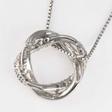 Vendome Aoyama ヴァンドーム青山 ネックレス D0.19ct Pt950/850 約3.8g アクセサリー eco1704