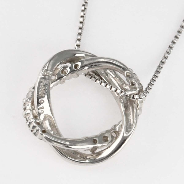 Vendome Aoyama ヴァンドーム青山 ネックレス D0.19ct Pt950/850 約3.8g アクセサリー eco1704