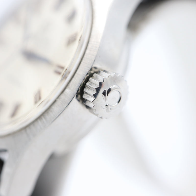 稼働 腕時計 OMEGA オメガ Geneve ジュネーブ cal.671 565.018 自動巻き シルバー色文字盤 ベルト社外 H20561