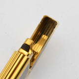 S.T. Dupont デュポン ガスライター ライン2 ゴールドカラー ブラックカラー 喫煙具 着火未確認 J257