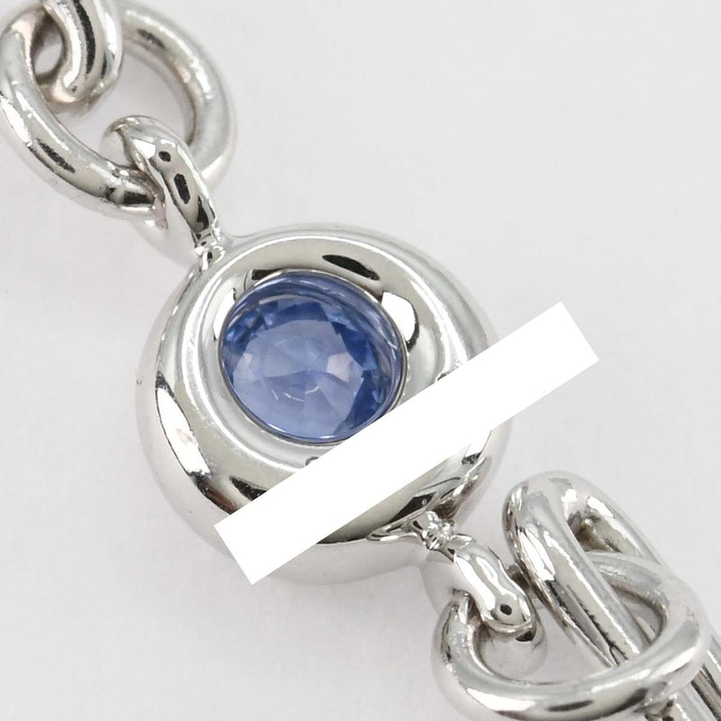 仕上済 CHAUMET ショーメ ピアス アノー サファイア ー 750 18K 9.7g ジュエリー gen106