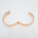 HERMES エルメス クリックH クリッククラックPM ブレスレット バングル ホワイト系 アクセサリー 26k844-60