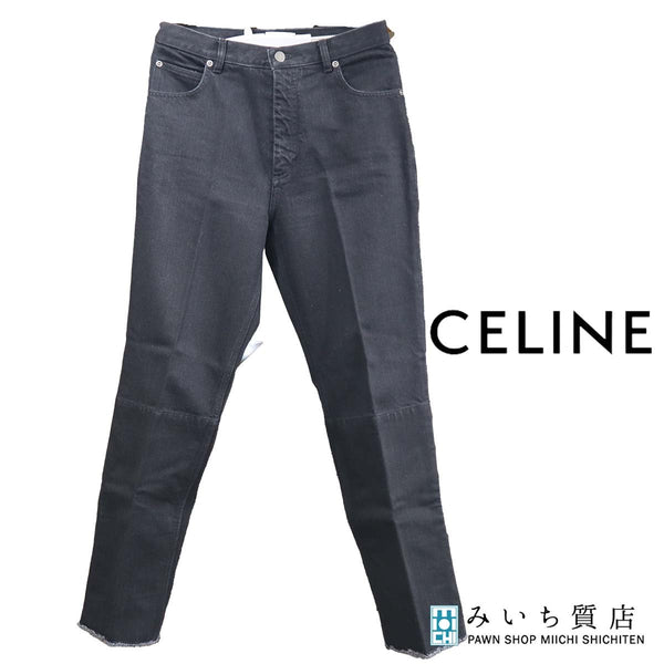 CELINE セリーヌ ズボン パンツ 21T67/1523B サイズ40 ブラック デニム  服 25k943-4